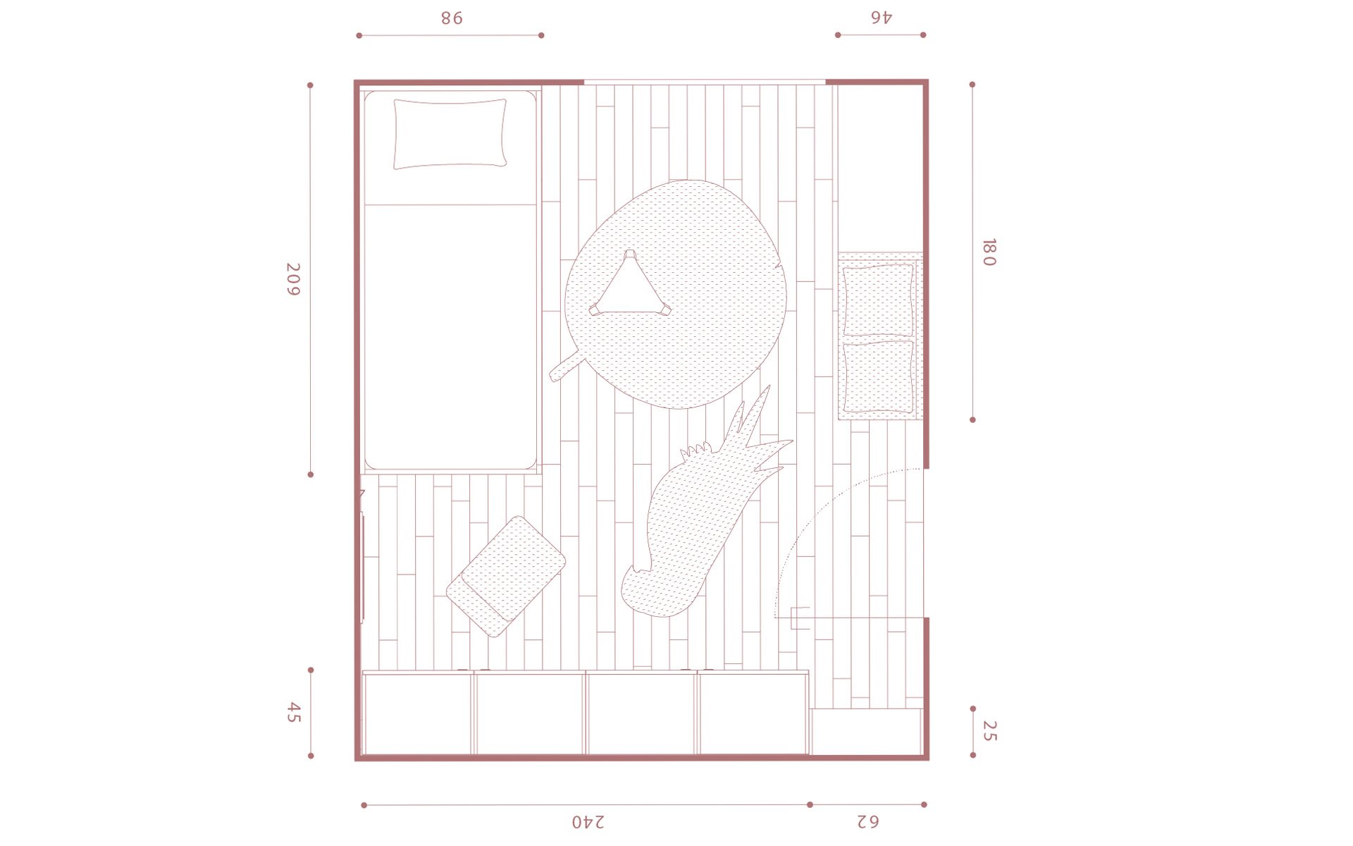 plattegrond kamer 5